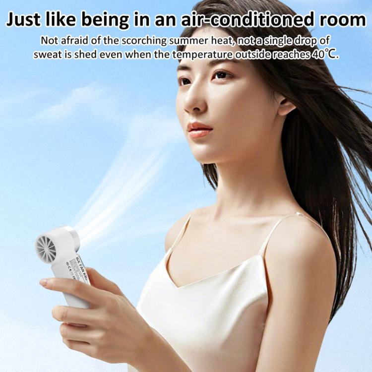 Mini ventilatore portatile ad alta velocità K824 a turbina eolica concentrata