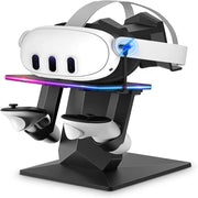 Supporto per display VR con illuminazione RGB fredda WG67, For Meta Quest 2 / 3 / 3S