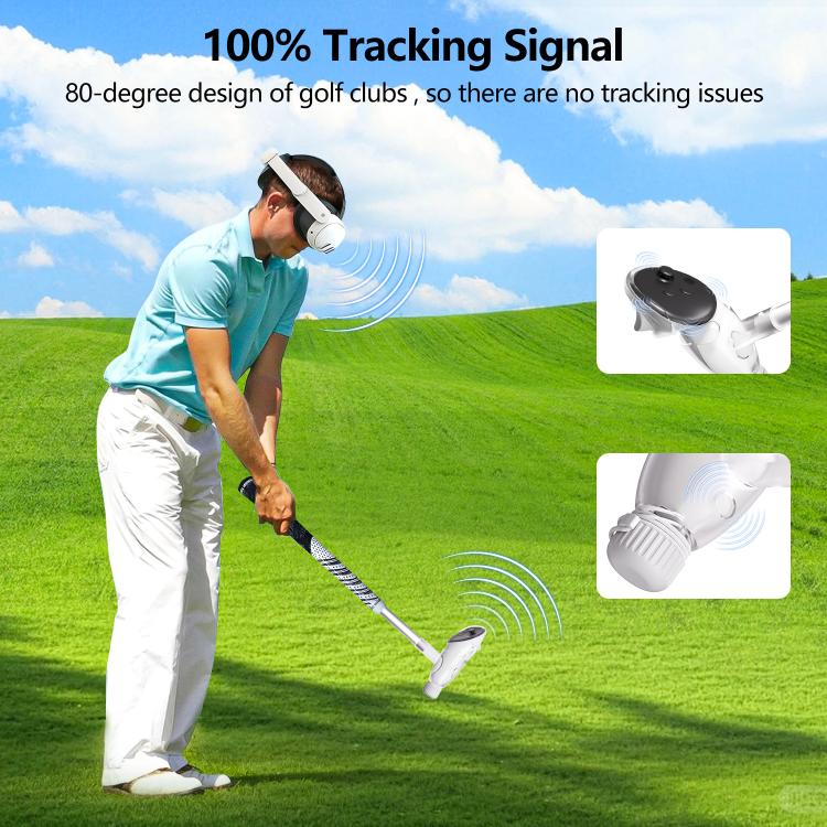 WG42 Accessorio per controller di gioco VR Golf WG42, For Meta Quest 2 / 3 / 3S