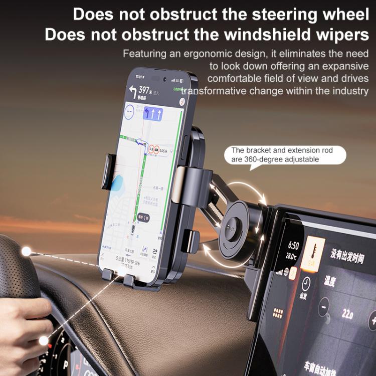 Supporto telefono auto con braccio estensibile per Haval