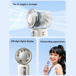 Mini ventilatore portatile Y33 con display digitale