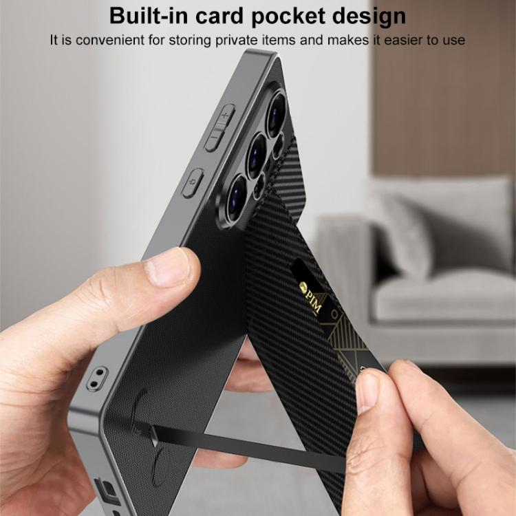 Custodia per telefono con tasca incassata per supporto rotore GKK e copertura completa, For Samsung Galaxy S26 Ultra 5G