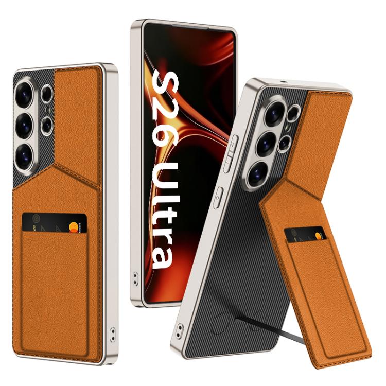 Custodia per telefono con tasca incassata per supporto rotore GKK e copertura completa, For Samsung Galaxy S26 Ultra 5G
