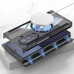 Custodia per telefono GKK pieghevole trasparente con cerniera magnetica e copertura completa, For Samsung Galaxy Z TriFold