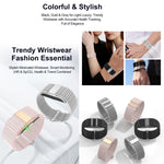 S01 Fitness Tracker senza schermo, braccialetto fitness con monitoraggio preciso della frequenza cardiaca 24 ore su 24, diverse modalità sportive, impermeabile IP68, monitoraggio del sonno.