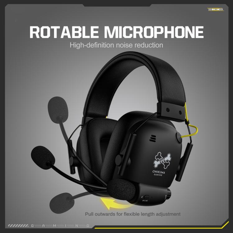 ONIKUMA GT888 Four-mode Bluetooth 2.4G Wired / Wireless Gaming Headset, GT888
