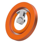 Supporto magnetico multifunzionale per telefono con fibbia ad anello girevole a 360 gradi e protezione in silicone per l'anello.