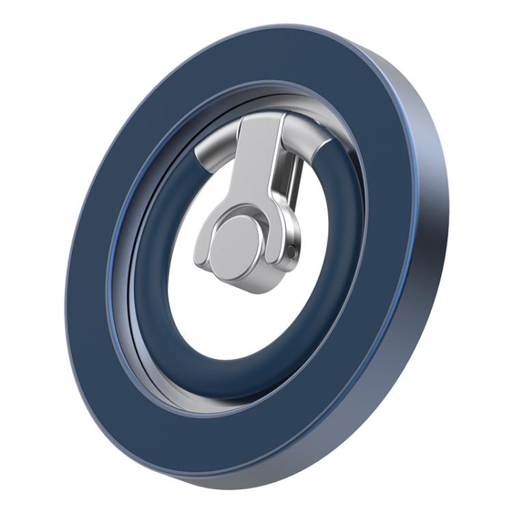 Supporto magnetico multifunzionale per telefono con fibbia ad anello girevole a 360 gradi e protezione in silicone per l'anello.
