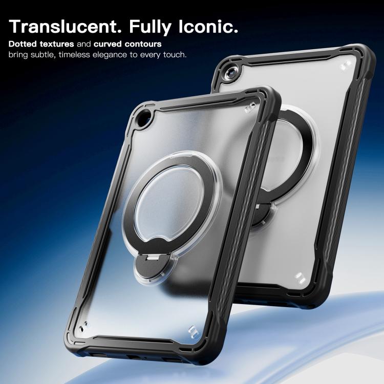 Robusta custodia ibrida in metallo stile marinaio per tablet, con cinturino e pellicola protettiva in vetro., For Samsung Galaxy A11+, For Samsung Galaxy A9+