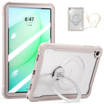 Robusta custodia ibrida in metallo stile marinaio per tablet, con cinturino e pellicola protettiva in vetro., For Samsung Galaxy A11+, For Samsung Galaxy A9+