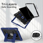Custodia rigida in silicone Big Holder per tablet PC con tracolla, For iPad Air 13 2026 / 2025 / 2024