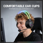 Cuffie da gioco cablate Bluetooth 2.4G ONIKUMA GT889 con illuminazione RGB a tre modalità., GT889