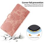 Custodia in pelle con stampa girasole per iPhone 11 Pro Max