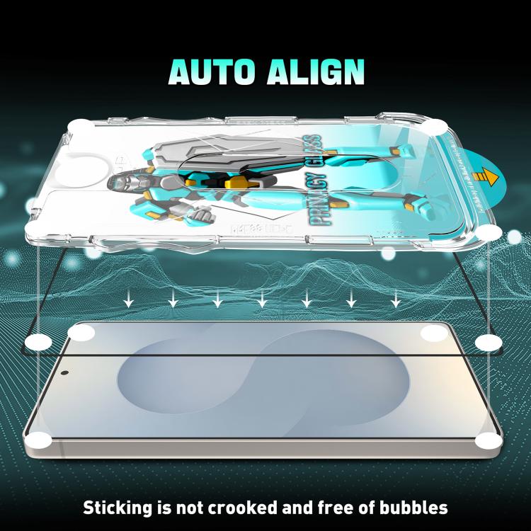 Pellicola in vetro temperato Privacy Armor a 28 gradi, facile da installare., For Samsung Galaxy S26+ 5G, For Samsung Galaxy S26 5G, For Samsung Galaxy S25 / S24 5G, For Samsung Galaxy S25+ / S24+ 5G, For Samsung Galaxy S25 Ultra 5G                    ...