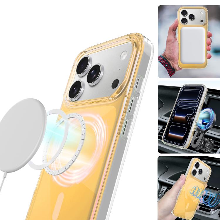 Custodia magnetica per telefono serie Neon Gradient, For iPhone 17 Pro Max, For iPhone 17 Pro, For iPhone 17, For iPhone 16 Pro Max, For iPhone 16 Pro, For iPhone 16