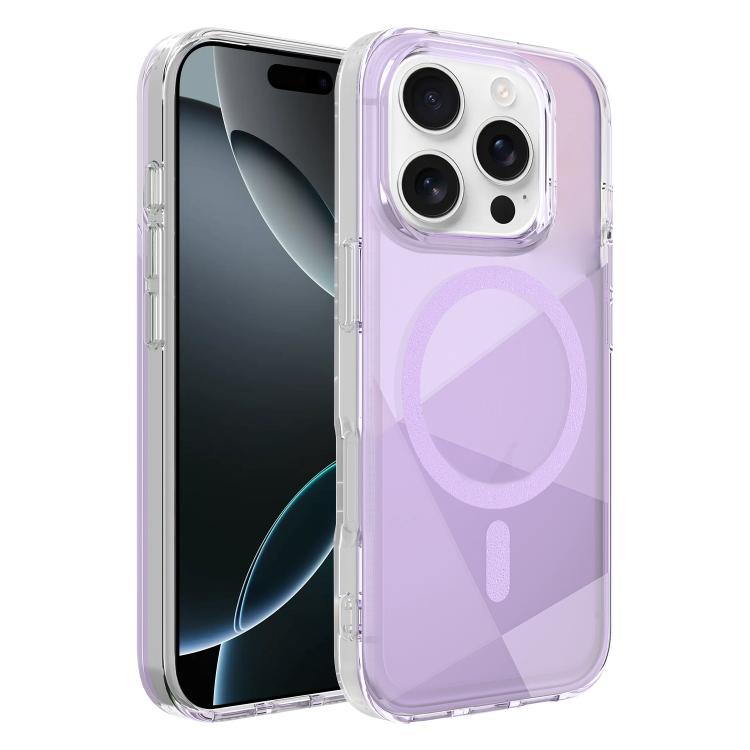 Custodia magnetica per telefono serie Neon Gradient, For iPhone 17 Pro Max, For iPhone 17 Pro, For iPhone 17, For iPhone 16 Pro Max, For iPhone 16 Pro, For iPhone 16