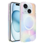 Custodia magnetica per telefono serie Neon Gradient, For iPhone 15 Pro Max, For iPhone 15 Pro, For iPhone 15, For iPhone 14 / 13, For iPhone 14 Pro, For iPhone 14 Pro Max