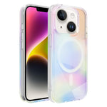 Custodia magnetica per telefono serie Neon Gradient, For iPhone 15 Pro Max, For iPhone 15 Pro, For iPhone 15, For iPhone 14 / 13, For iPhone 14 Pro, For iPhone 14 Pro Max