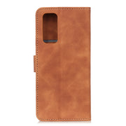 KHAZNEH Retro Texture PU + TPU Custodia in pelle a vibrazione orizzontale con supporto, slot per carte e portafoglio, For Xiaomi Mi 10T 5G, For Xiaomi Mi 10T Pro 5G