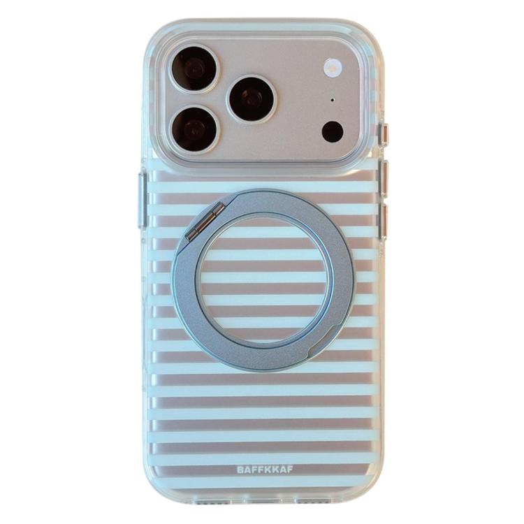 Custodia per telefono magnetica BAFFKKAF Frosted Stripes 360 Holder Airbag Double-Faced IMD, For iPhone 17 Pro Max, For iPhone 17 Pro, For iPhone 17, For iPhone 16 Pro Max, For iPhone 16 Pro, For iPhone 16, For iPhone 15 Pro Max, For iPhone 15 Pro