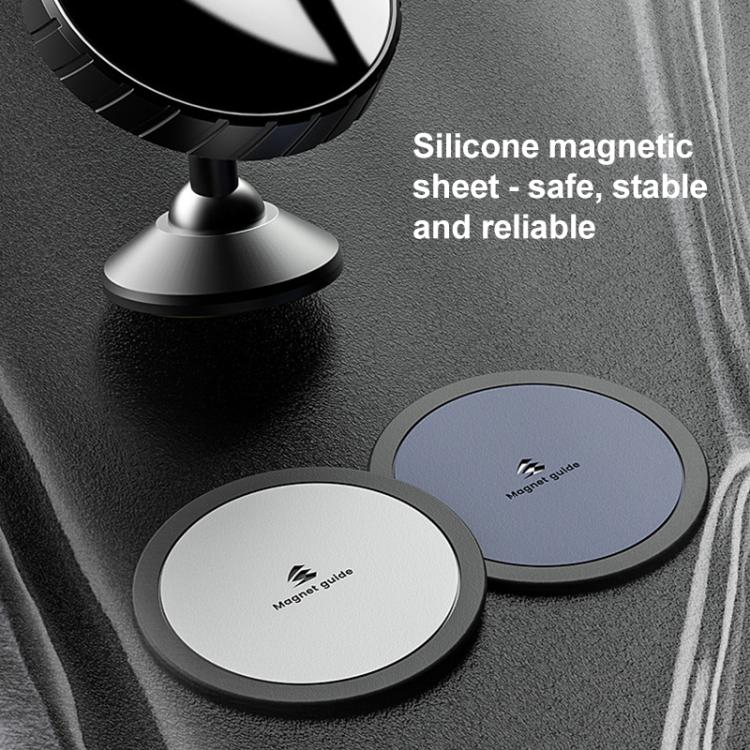 Set 2 supporti magnetici per telefono da auto in silicone