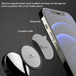 Set 2 supporti magnetici per telefono da auto in silicone