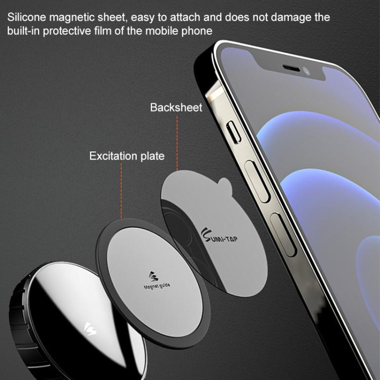 Set 2 supporti magnetici per telefono da auto in silicone