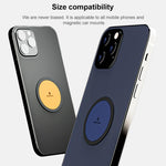 Set 2 supporti magnetici per telefono da auto in silicone