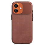 Custodia magnetica per telefono in PC con texture in tessuto tecnico e pulsante fotocamera AI, For iPhone 17 Pro Max, For iPhone 17 Pro, For iPhone 17, For iPhone Air