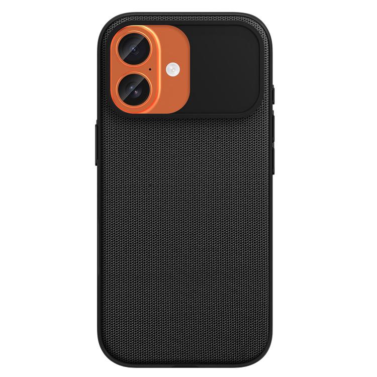 Custodia magnetica per telefono in PC con texture in tessuto tecnico e pulsante fotocamera AI, For iPhone 17 Pro Max, For iPhone 17 Pro, For iPhone 17, For iPhone Air