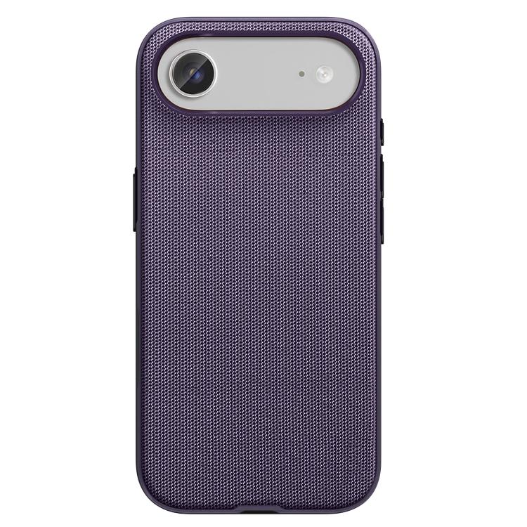 Custodia magnetica per telefono in PC con texture in tessuto tecnico e pulsante fotocamera AI, For iPhone 17 Pro Max, For iPhone 17 Pro, For iPhone 17, For iPhone Air