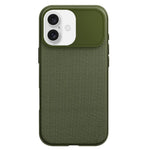 Custodia magnetica per telefono in PC con texture in tessuto tecnico e pulsante fotocamera AI, For iPhone 16 Pro Max, For iPhone 16 Pro, For iPhone 16, For iPhone 15 Pro Max