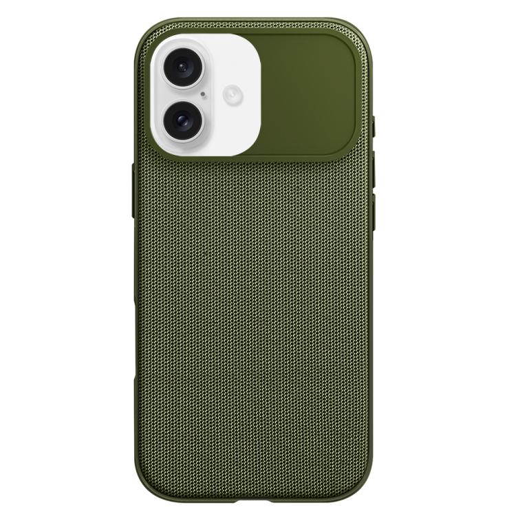 Custodia magnetica per telefono in PC con texture in tessuto tecnico e pulsante fotocamera AI, For iPhone 16 Pro Max, For iPhone 16 Pro, For iPhone 16, For iPhone 15 Pro Max