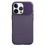 Custodia magnetica per telefono in PC con texture in tessuto tecnico e pulsante fotocamera AI, For iPhone 16 Pro Max, For iPhone 16 Pro, For iPhone 16, For iPhone 15 Pro Max