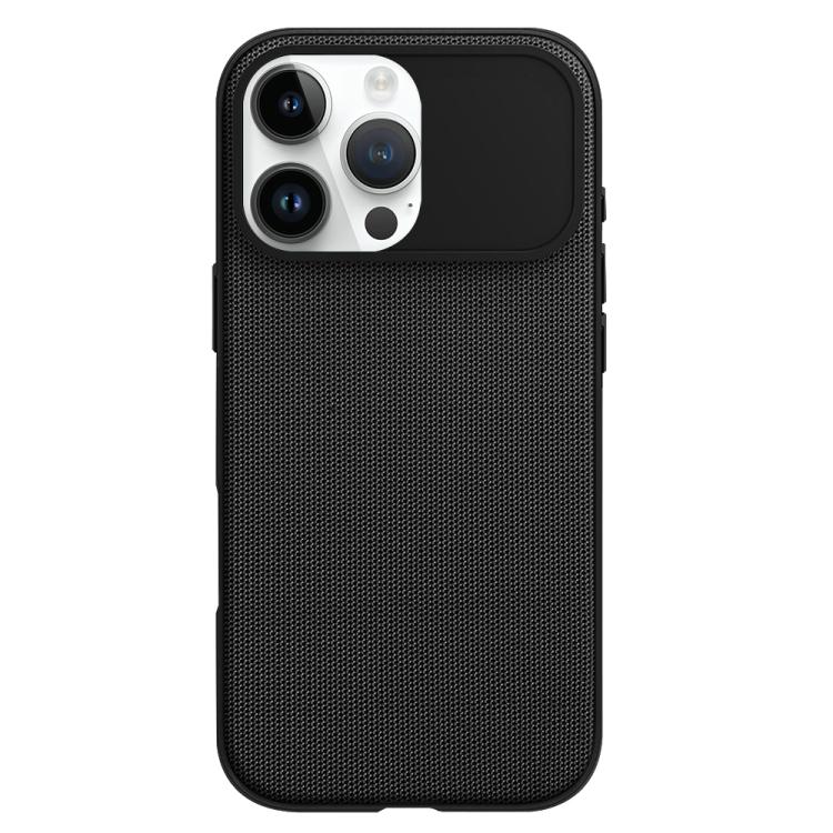 Custodia magnetica per telefono in PC con texture in tessuto tecnico e pulsante fotocamera AI, For iPhone 15 Pro, For iPhone 15, For iPhone 14, For iPhone 14 Pro