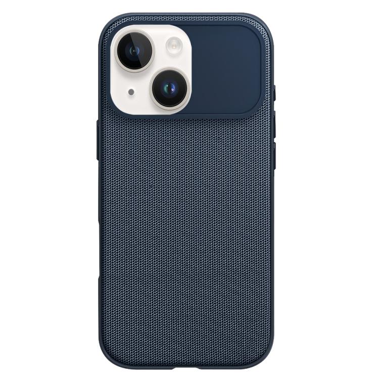 Custodia magnetica per telefono in PC con texture in tessuto tecnico e pulsante fotocamera AI, For iPhone 15 Pro, For iPhone 15, For iPhone 14, For iPhone 14 Pro