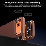 Custodia magnetica per telefono in PC con texture in tessuto tecnico e pulsante fotocamera AI, For iPhone 14 Pro Max, For iPhone 13 Pro Max, For iPhone 13 Pro, For iPhone 13