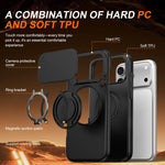 Custodia per telefono con schermo scorrevole, supporto magnetico girevole e protezione per la fotocamera., For iPhone 18 Pro / 17 Pro, For iPhone 18 Pro Max / 17 Pro Max, For iPhone 17