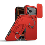 Custodia per telefono con schermo scorrevole, supporto magnetico girevole e protezione per la fotocamera., For iPhone 18 Pro / 17 Pro, For iPhone 18 Pro Max / 17 Pro Max, For iPhone 17