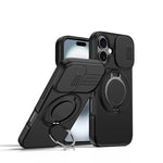 Custodia per telefono con schermo scorrevole, supporto magnetico girevole e protezione per la fotocamera., For iPhone 18 Pro / 17 Pro, For iPhone 18 Pro Max / 17 Pro Max, For iPhone 17