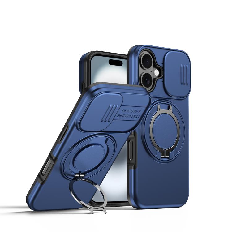 Custodia per telefono con schermo scorrevole, supporto magnetico girevole e protezione per la fotocamera., For iPhone 18 Pro / 17 Pro, For iPhone 18 Pro Max / 17 Pro Max, For iPhone 17