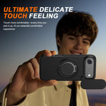 Custodia per telefono con schermo scorrevole, supporto magnetico girevole e protezione per la fotocamera., For iPhone Air, For iPhone 16 Pro Max, For iPhone 16 Pro