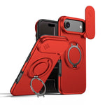 Custodia per telefono con schermo scorrevole, supporto magnetico girevole e protezione per la fotocamera., For iPhone Air, For iPhone 16 Pro Max, For iPhone 16 Pro