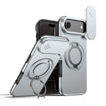 Custodia per telefono con schermo scorrevole, supporto magnetico girevole e protezione per la fotocamera., For iPhone Air, For iPhone 16 Pro Max, For iPhone 16 Pro