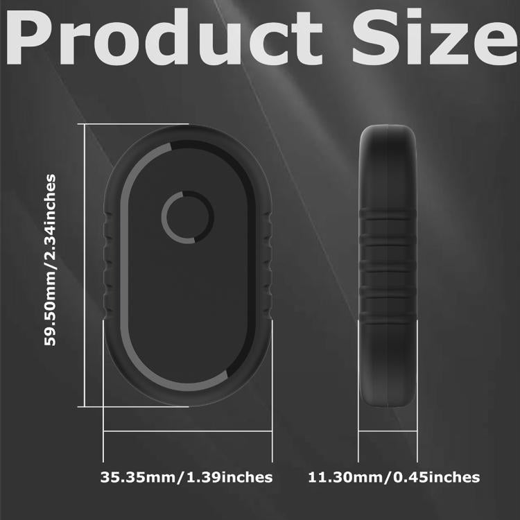 XDcase 2 pezzi Custodia protettiva impermeabile in PC con adesivo, 2PCS