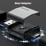 Adattatore auto doppia porta USB-A e USB-C per CarPlay