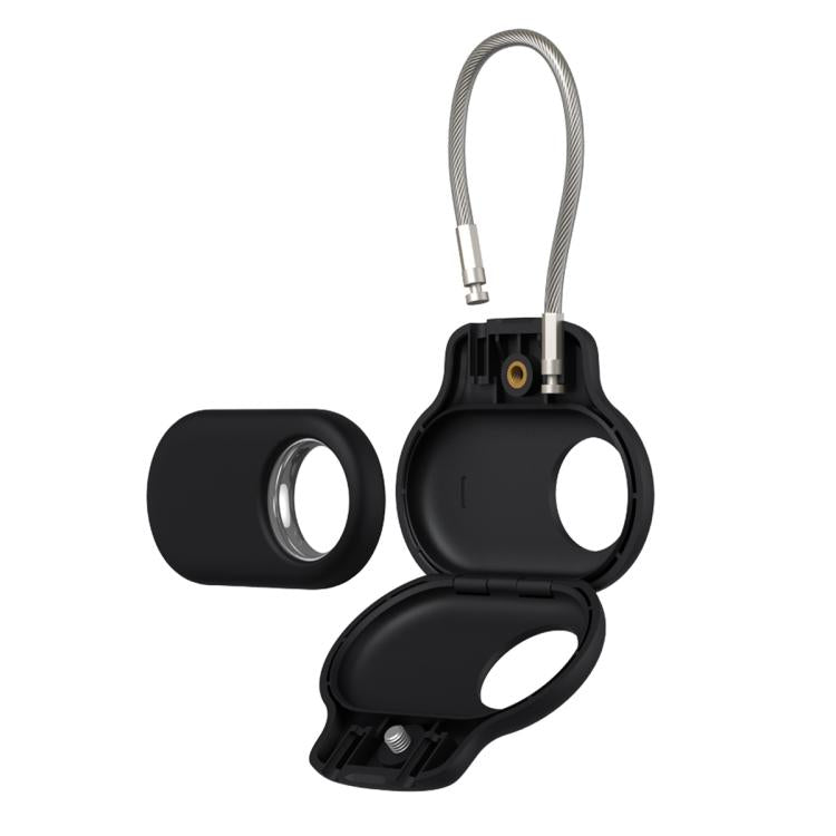 Custodia protettiva antifurto XDcase in ABS con cinturino in acciaio, For Samsung Galaxy SmartTag2