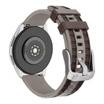 Cinturino per orologio xDfind in silicone bicolore, 20mm, 22mm