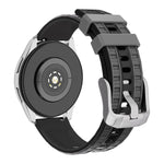 Cinturino per orologio xDfind in silicone bicolore, 20mm, 22mm