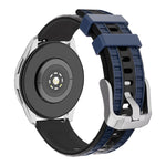 Cinturino per orologio xDfind in silicone bicolore, 20mm, 22mm